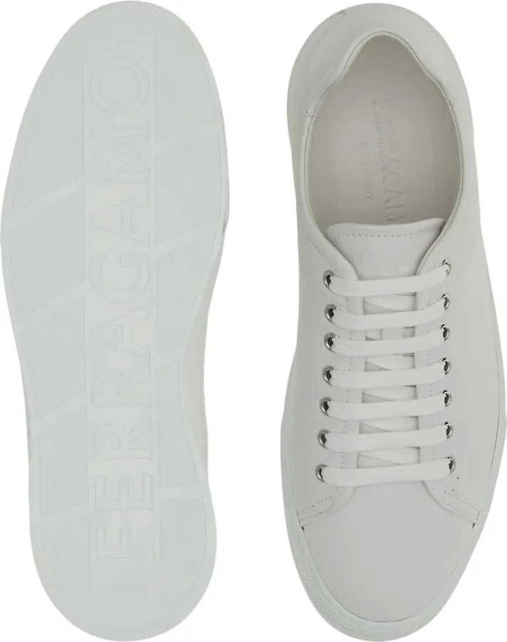 Lace-Up Leather Sneakers - Image 5