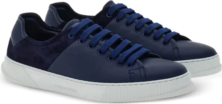 Lace-Up Leather Sneakers - Image 2