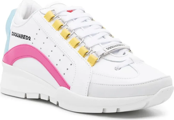 Lace-Up Leather Sneakers - Image 2