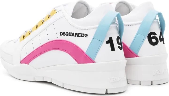 Lace-Up Leather Sneakers - Image 3