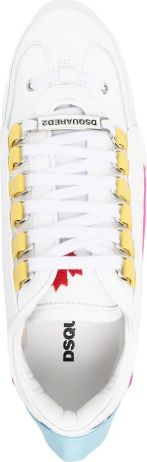 Lace-Up Leather Sneakers - Image 4