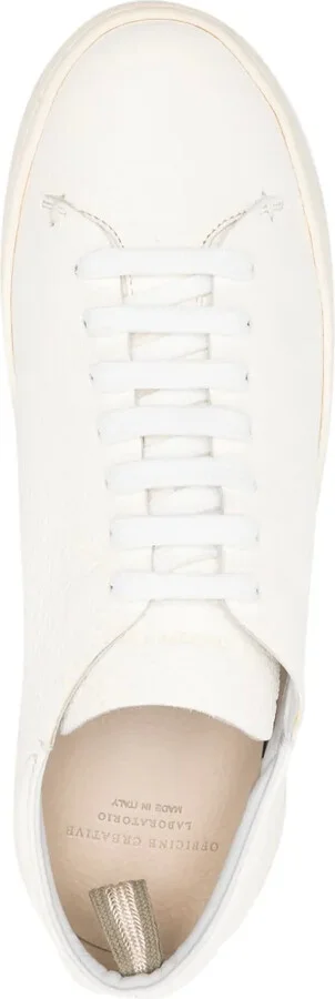 Lace-Up Leather Sneakers - Image 4