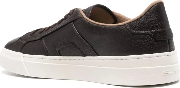 Lace-Up Leather Sneakers - Image 3