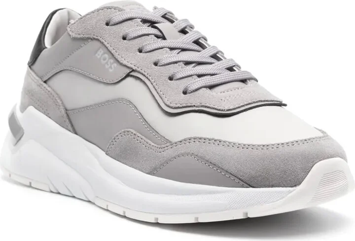 Lace-Up Leather Sneakers - Image 2