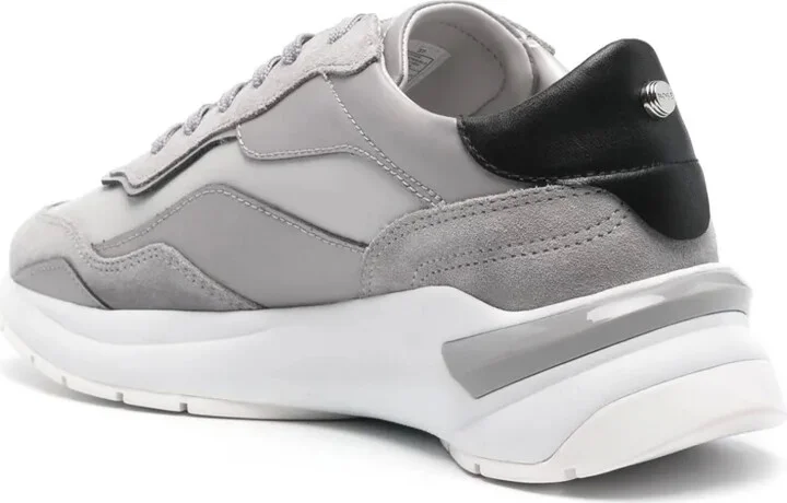 Lace-Up Leather Sneakers - Image 3