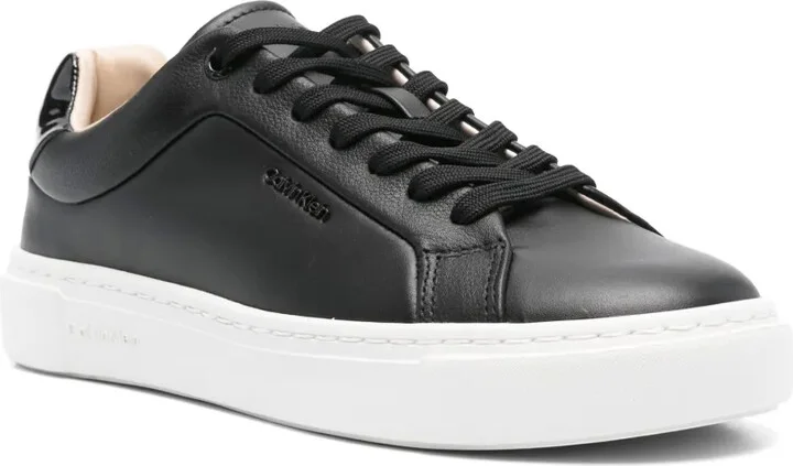 Lace-Up Leather Sneakers - Image 2