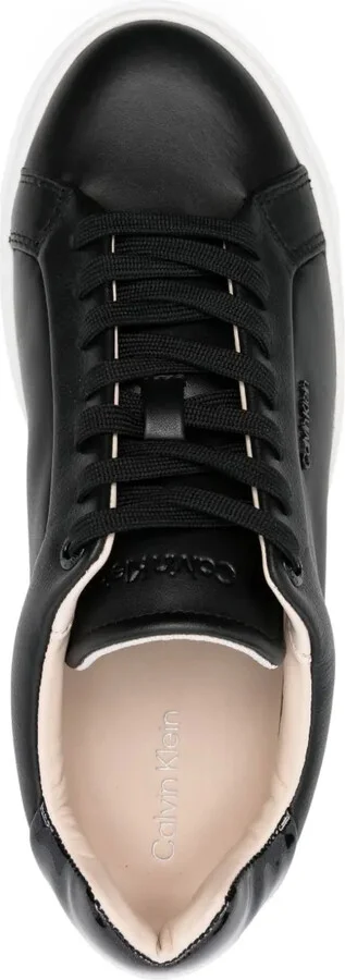 Lace-Up Leather Sneakers - Image 4