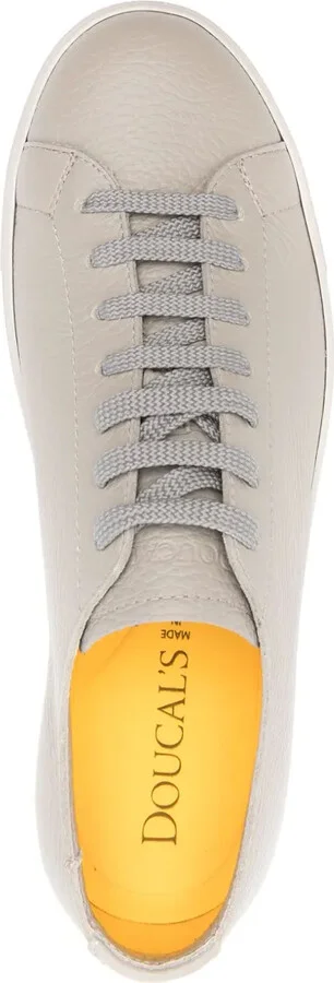 Lace-Up Leather Sneakers - Image 4
