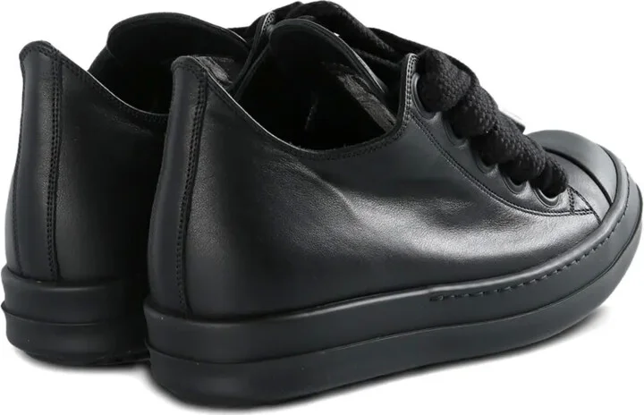 Lace-Up Leather Sneakers - Image 3