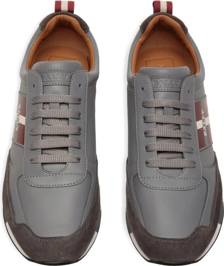 Lace-Up Leather Sneakers - Image 4