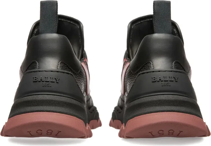 Lace-Up Leather Sneakers - Image 2