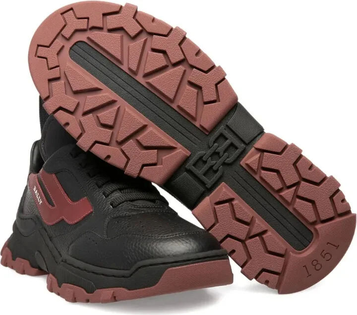 Lace-Up Leather Sneakers - Image 4