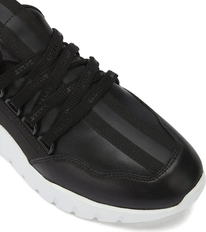 Lace-Up Leather Sneakers - Image 5