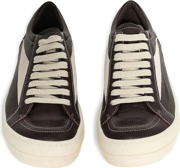 Lace-Up Leather Sneakers - Image 3