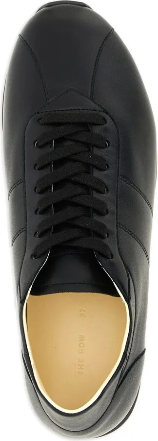 Lace-Up Leather Sneakers - Image 3