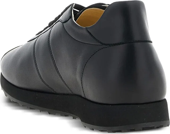 Lace-Up Leather Sneakers - Image 4