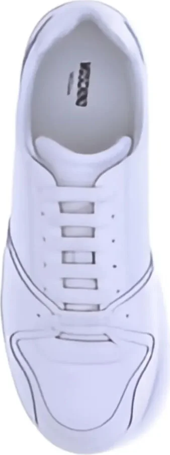 Lace-Up Leather Sneakers - Image 3