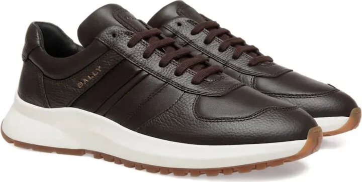 Lace-Up Leather Sneakers - Image 2