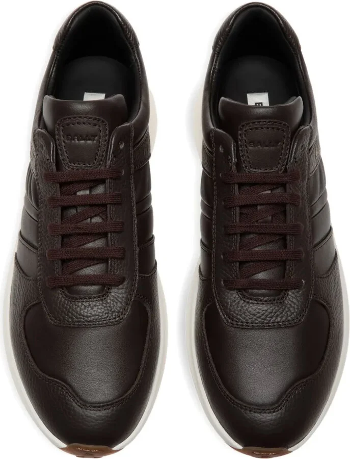 Lace-Up Leather Sneakers - Image 4