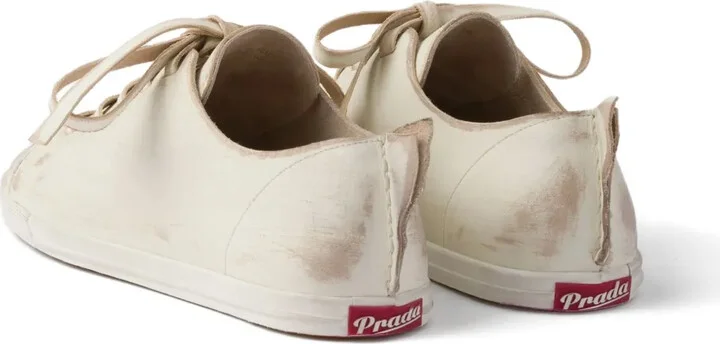 Lace-Up Leather Sneakers - Image 2