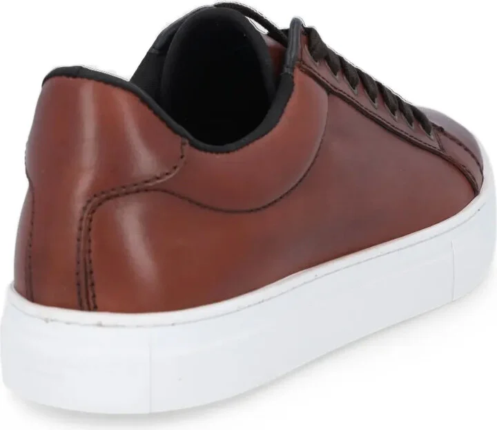 Lace-Up Leather Sneakers - Image 4
