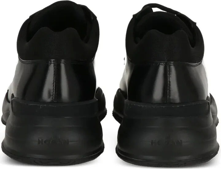 Lace-Up Leather Sneakers - Image 3
