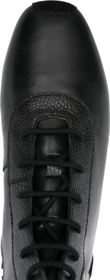 Lace-Up Leather Sneakers - Image 4