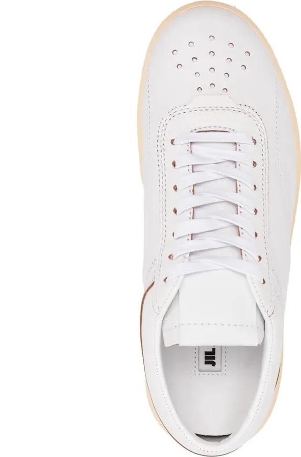 Lace-Up Leather Sneakers - Image 4