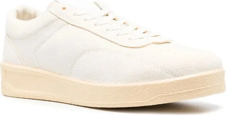 Lace-Up Leather Sneakers - Image 2