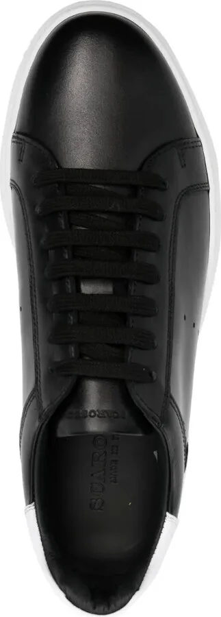 Lace-Up Leather Sneakers - Image 4