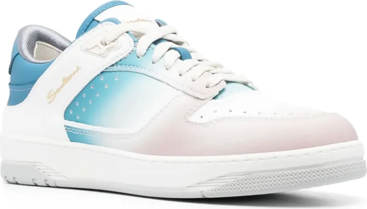 Lace-Up Leather Sneakers - Image 2