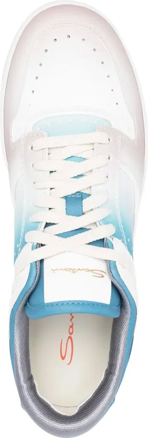 Lace-Up Leather Sneakers - Image 4