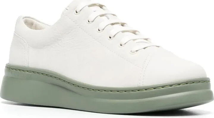 Lace-Up Leather Sneakers - Image 2