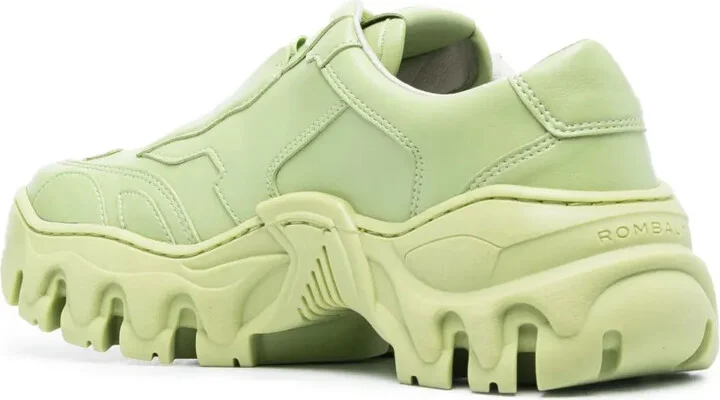Lace-Up Leather Sneakers - Image 3