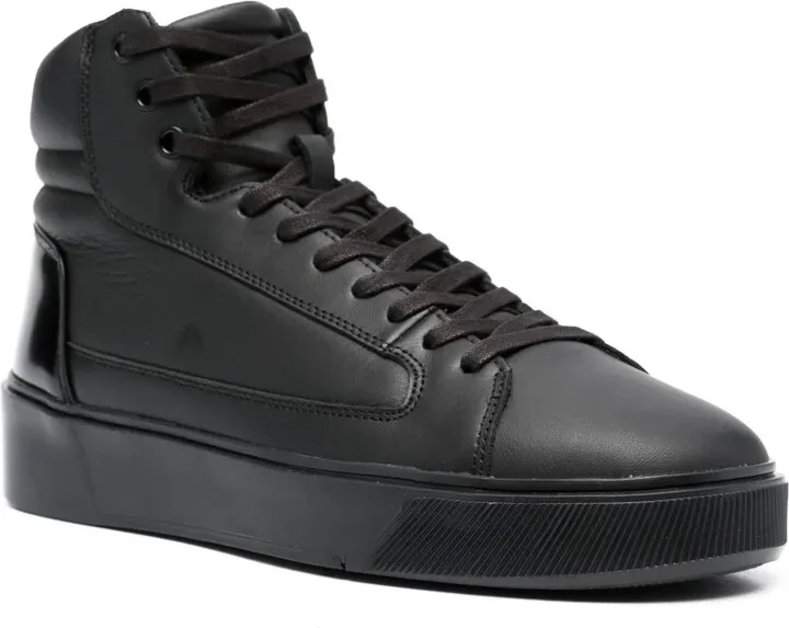 Lace-Up Leather Sneakers - Image 2