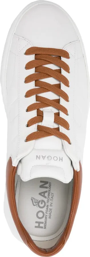 Lace-Up Leather Sneakers - Image 4