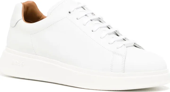 Lace-Up Leather Sneakers - Image 2