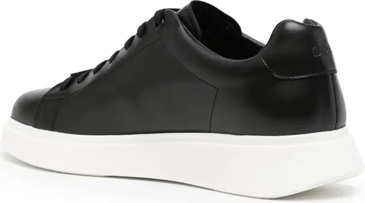 Lace-Up Leather Sneakers - Image 3