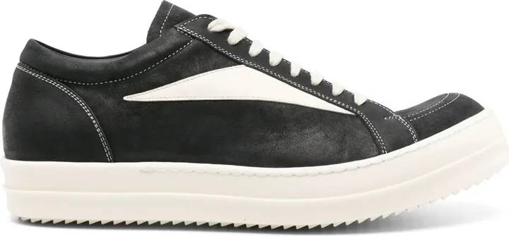 Lace-Up Leather Sneakers