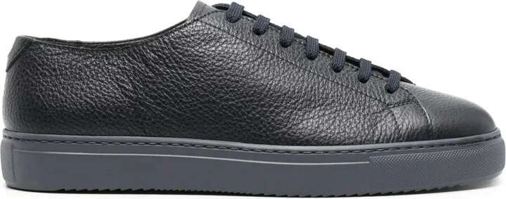 Lace-Up Leather Sneakers
