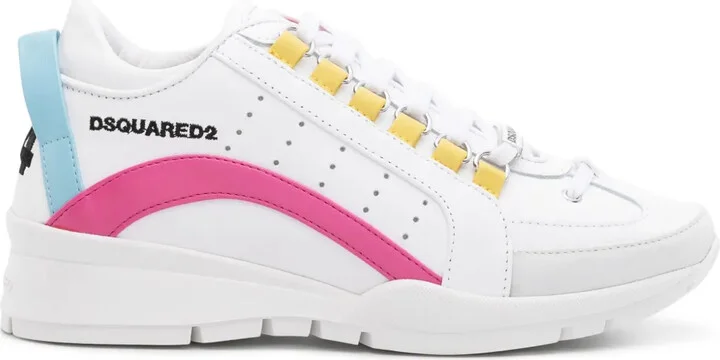 Lace-Up Leather Sneakers