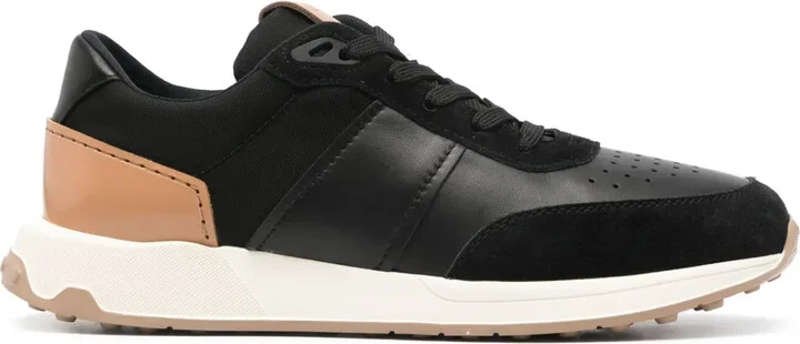 Lace-Up Leather Sneakers