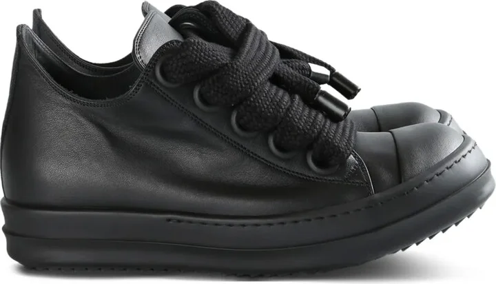 Lace-Up Leather Sneakers