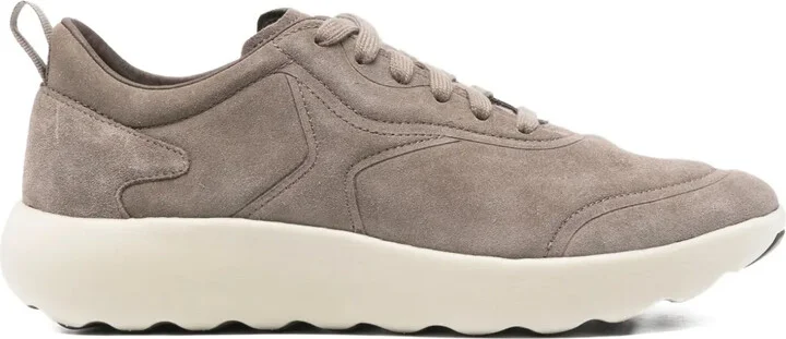 Lace-Up Leather Sneakers
