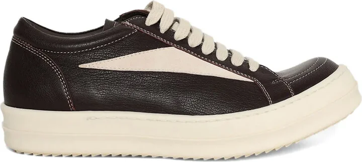 Lace-Up Leather Sneakers