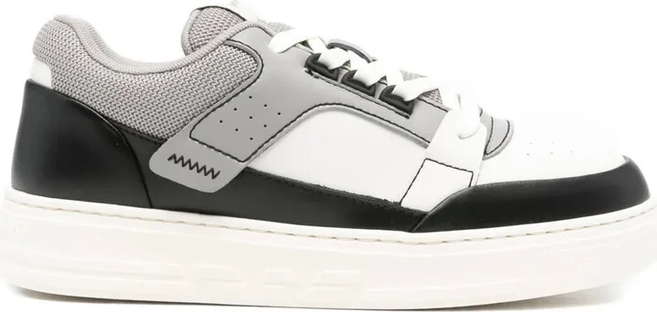Lace-Up Leather Sneakers