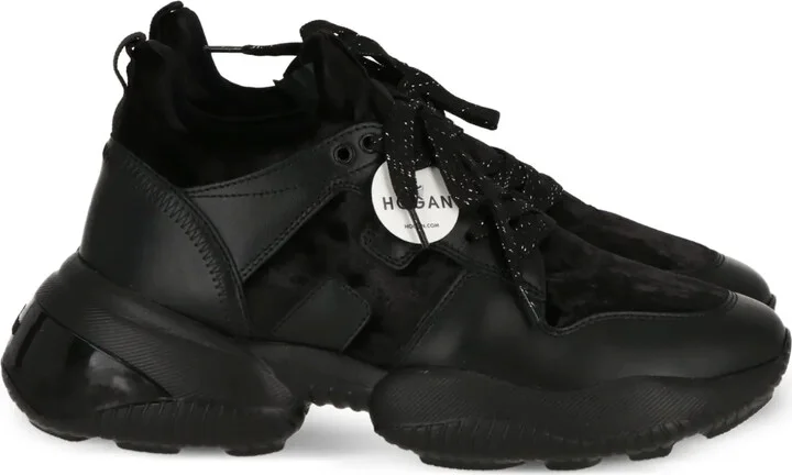 Lace-Up Leather Sneakers
