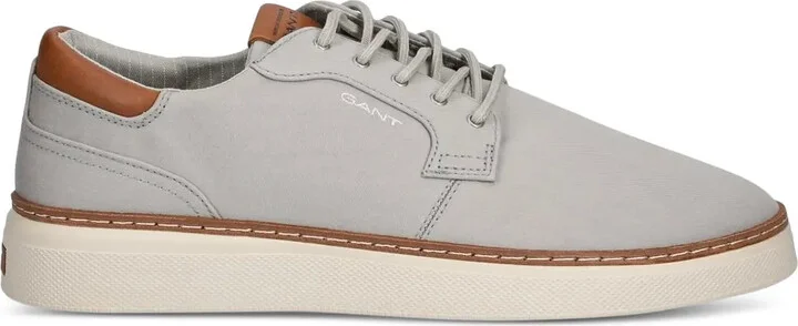 Lace-Up Leather Sneakers
