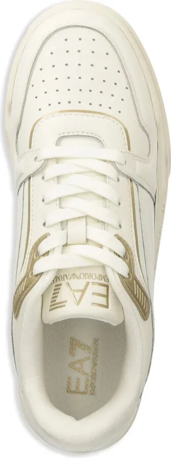Lace Up Leather Trainers - Image 4