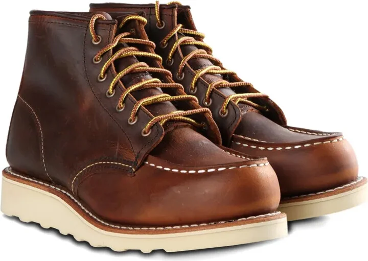 Lace-Up Leather Work Boots - Image 3
